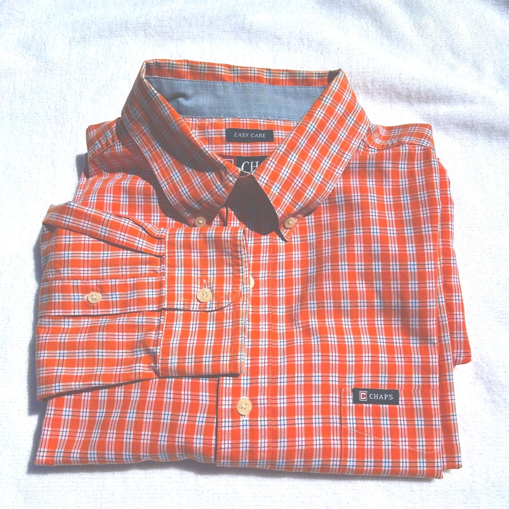 CHAPS Long Sleeve Sport Shirt